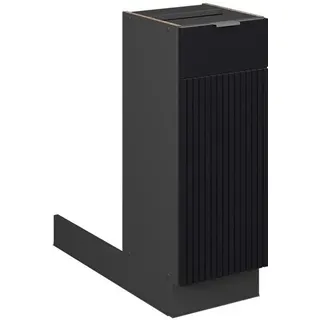 Vicco Kochinsel Fame-Line 30 x 30 x 82 cm Schwarz