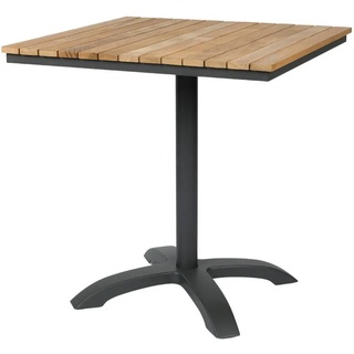 Cinas Gardenson Gartentisch, Anthrazit, / Teak