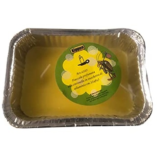 kippen Set mit 24 Fackeln mit Citronella-Duft, gelb, 11x8 cm