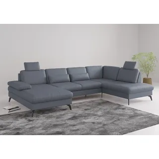 sit&more Wohnlandschaft 3-Sitzer Blau