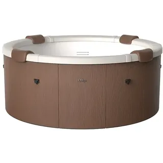 MSpa Mobil-Whirlpool Rowa Frame  (Ø x H: 182 x 70 cm, Braun, 970 l)
