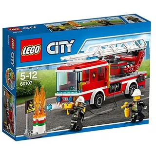 LEGO City Feuerwehrfahrzeug mit fahrbarer Leiter 60107