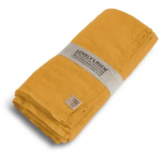 Lovely Linen Tischdecke Lovely Tischdecke Leinen honey 100 x 100 cm, LOVELY 100X100 HONEY L25xB14xH4CM bunt|gelb