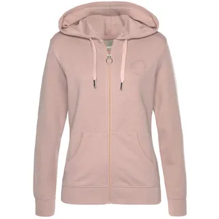 bench. loungewear Kapuzensweatjacke Damen altrosa Gr.36/38