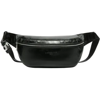 Liebeskind Berlin Chudy Paper Touch Crinkle Beltbag Leather Black