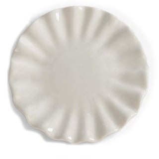 ByOn Teller Plate Shelley in der Farbe Weiß aus Porzellan, Größe: 16cm, 5260919702