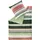 Gestreift Mehrfarbig 155 x 220 cm 80 x 80 cm/40 x 80 cm