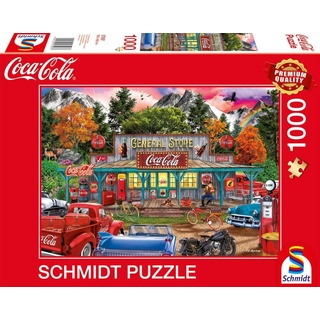 Schmidt Spiele Puzzle 1000 Teile Schmidt Spiele Puzzle Coca Cola Store 57597, 1000 Puzzleteile