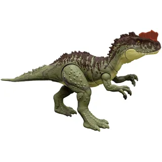Jurassic World HDX49 - „Ein neues Zeitalter“ Massive Action Dinosaurier-Figuren, Fleischfresser, mit Angriffsbewegungen und erweiterter Beweglichkeit, Dinosaurier Spielzeug für Kinder ab 4 Jahren