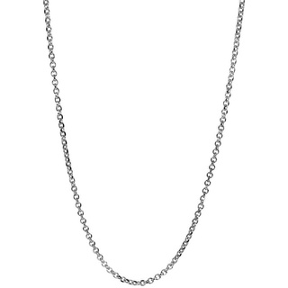 Sprezzi Fashion Silberkette Herren Halskette Silber aus 925 Sterling Silver (inkl. Geschenketui geliefert) silberfarben