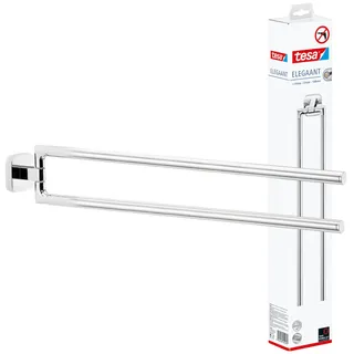 Tesa Elegaant Handtuchhalter 2-armig Silber 40432