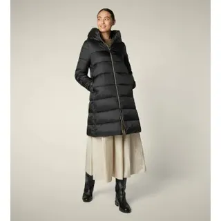 Save The Duck für Damen. D40279W-IRIS21 Lysa Mantel schwarz (S), Lässig, Nylon