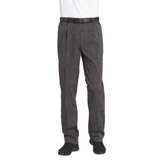 Hose Herren schwarz/weiß, Gr. 60