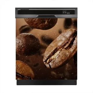 Magnete Dekorative 60x60 cm Küche Magnetmatte Spülmaschine - Kaffeespritzer und Rauch