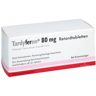 1 4 u pharma gmbh Tardyferon Depot-Eisen(II)-sulfat 80 mg Retardtab. 100 st