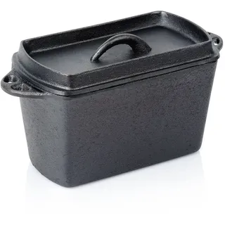 Brotbackform mit Deckel aus Gusseisen CAST LINE 27 cm 2 l Backform Kastenform