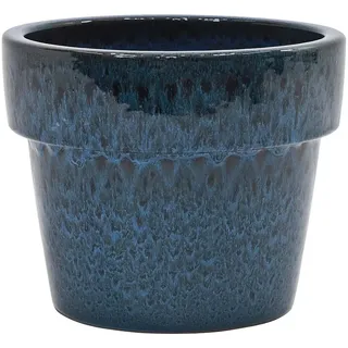 Dehner Irakolin  Ø 29 x 23 cm blau glasiert