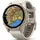 43 mm sapphire, nebelgrau / softgold Titan mit QuickFit Silikon-Armband 20 mm