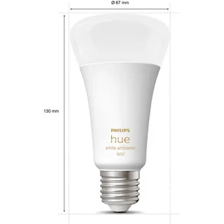 Philips Hue White Ambiance E27 1100 lm 13,5 W