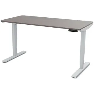 Assmann Electronic Schreibtisch Y-LINE Curved 180x80 cm 180 cm x 127 cm x 80 cm