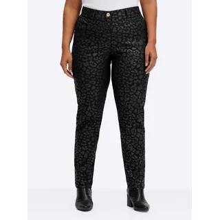 sheego Hose elegant Schwarz 56