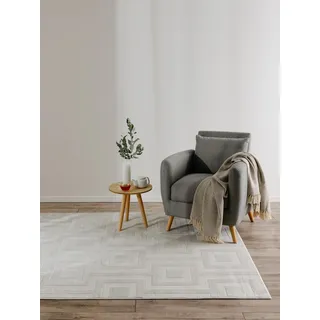 benuta Claire Teppich 160 x 230 cm Weiß