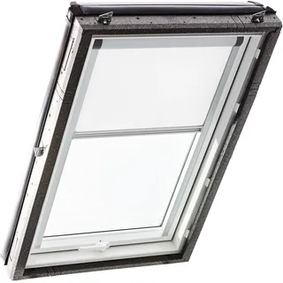 Roto Verdunkelungsrollo ZRV 54 x 78 cm / Fenstergröße (Velux) weiß