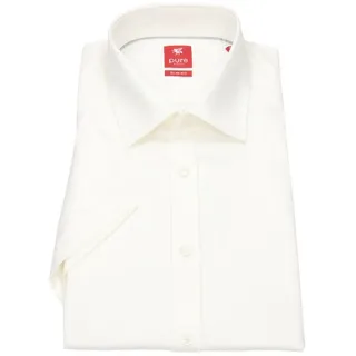 Pure Kurzarmhemd Slim Fit stark tailliert bügelfrei Kentkragen beige L