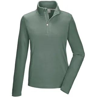 KILLTEC Fleeceshirt KSW 101 WMN FLC SHRT grau/grün 40