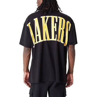 New Era T-Shirt T-Shirt New Era NBA LA Lakers gelb|schwarz L