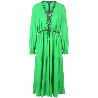 Jersey-Kleid Marcel Ostertag grün, 40