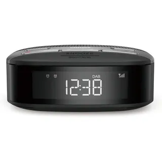 Philips Audio Radiowecker Radio DAB+ (Doppelter Alarm, Sleep Timer, Kompaktes De