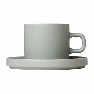 BLOMUS Pilar Kaffeetasse 0,2 l Grau 2 St.