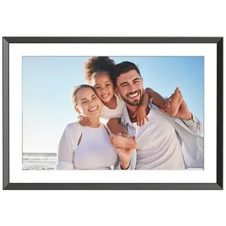 AgfaPhoto APF1000WIFI Digitaler Bilderrahmen, Schwarz