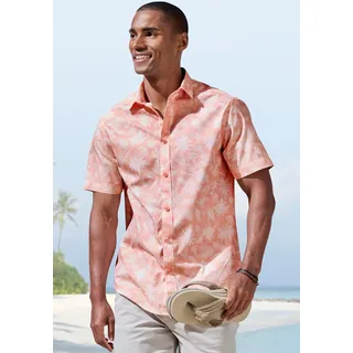 Beachtime Hawaiihemd Regular Fit Rot XL