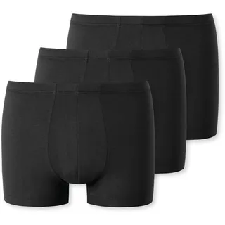 SCHIESSER Boxershorts Uncover Cotton schwarz XL 3er Pack