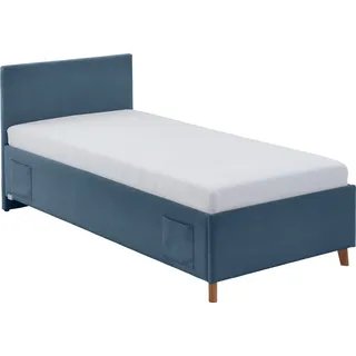 Meise Möbel Polsterbett Cool 120 x 200 cm ocean ohne Lattenrost