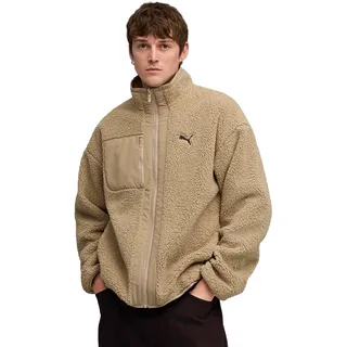 Puma Reversible Hybrid Sherpa Jacke Ice Coffee M