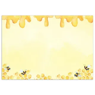 RNK Schreibunterlage 46660 Honey blanko, 25 Blatt 60 x 42cm