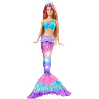 Mattel - Barbie Malibu Zauberlicht Meerjungfrau Puppe