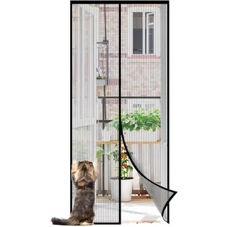 Sekey Insektenschutz-Tür 200 x 220 cm Schwarz