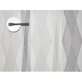 Chilewich, Tischset, Tischset Kimono 48 cm x 36 cm, Grau (1 Stk., 48 x 36 cm)