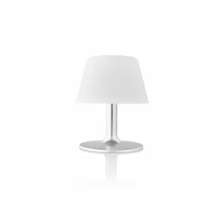 eva solo Tischleuchte Aluminium, Glas, Kunststoff Ø 13,3 x H 16,2 cm 1 Stück weiß