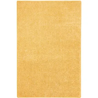 Snapstyle Mona Hochflor Velours Teppich 160 x 200 cm Gelb