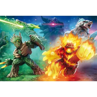 Schmidt Spiele Schleich Eldrador, Kampf der Welten 200 Teile