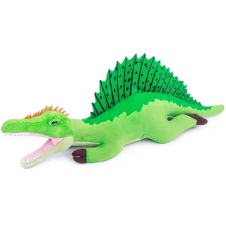 Tiny Heart Spinosaurus Dinosaurier Stofftier Plüschtier realistisches Dinosaurier Plüsch schönes Tier niedliche und weiche Geschenke Dinosaurier für Kinder Jungen und Mädchen Spielzeug Grün 18”