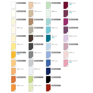 ESTELLA Jersey Spannbettlaken, 140x200-160x220 cm, 205 - Leinen
