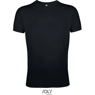 SOLS Herren Slim Fit T-Shirt 00553 deep black XS