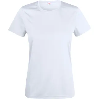 Clique \Basic Active\" Sportshirt Damen 00 - weiß XL"
