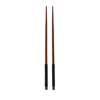 Asa Selection Salatbesteck 2-tlg. Akazie 25 cm Matt/Schwarz